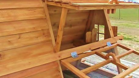 4 x 8 chicken coop for 10-12 chickens texas- videos