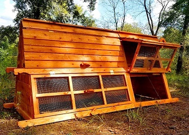 5 feet tall modular chicken coop
