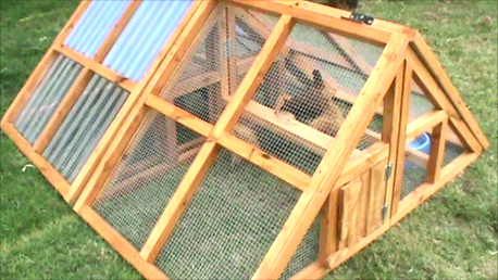 a-frame chicken coop